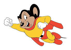 Mighty Mouse Vector