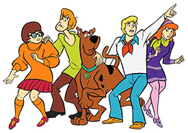 Scooby Doo and Friends Vector