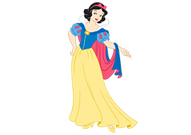 Snow White Princess Free Vector