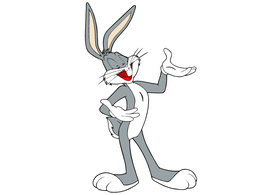 Bugs Bunny Singing Free Vector