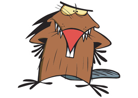 Daggett The Angry Beavers Vector