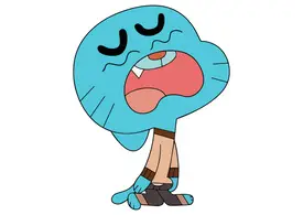 Gumball Watterson Crying Free Vector