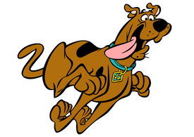Scooby-Doo Running Free Vector Character