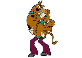 Shaggy and Scooby-Doo Free Vector