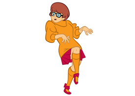 Velma Dinkley Free Vector Character