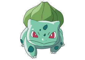 Bulbasaur Pokemon Free Vector Character