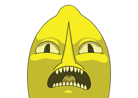 Earl of Lemongrab Free Vector