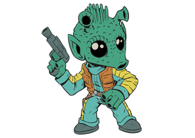 Greedo Star Wars Free Vector