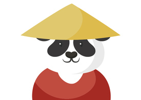 Kung Fu Panda Free Vector