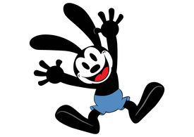 Oswald the Lucky Rabbit Free Vector Character