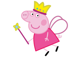 Peppa Pig Fairy Free Vector