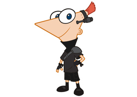 Phineas 2 Free Vector Character