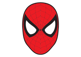 Spider-Man Mask Free Vector