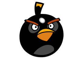 Bomb Angry Birds Free Vector
