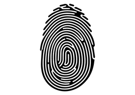 Fingerprint Free Vector