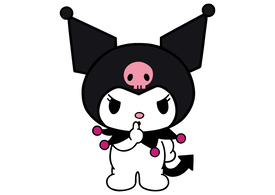 Kuromi Hello Kitty Free Vector