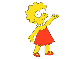 Lisa Simpson Vector