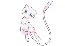 Mew Pokémon Vector - SuperAwesomeVectors