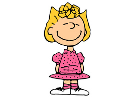 Sally Brown Peanuts Free Vector