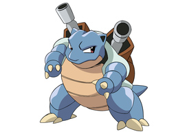 Blastoise Pokemon Vector