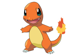 Charmander Pokémon Vector