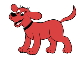 Clifford The Big Red Dog Free Vector