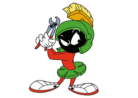 Marvin the Martian Vector Character