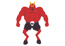 South Park Satan Free Vector