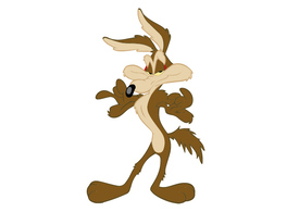 Wile E. Coyote Character Vector