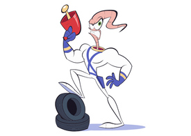 Earthworm Jim Vector