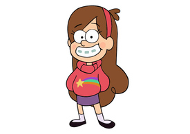 Mabel Pines Free Vector Character