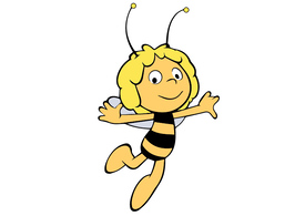 Maya the Bee Free Vector