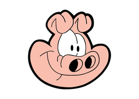 Orson Pig Face Free Vector