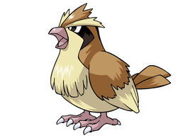 Pidgey Pokemon Vector