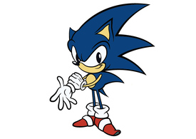 Sonic the Hedgehog Free Vector