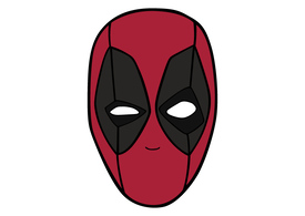 Deadpool Mask Vector