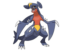 Garchomp Pokemon Vector