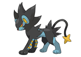 Luxray Pokemon Vector