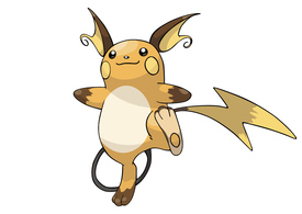 Raichu Pokemon Vector