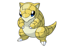 Sandshrew Pokemon Vector