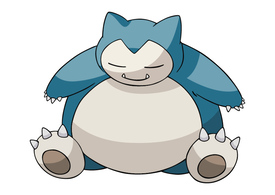 Snorlax Pokemon Vector