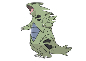 Tyranitar Pokemon Vector