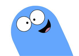 Bloo Free Vector