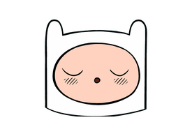 Finn The Human Head Vector