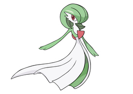 Gardevoir Pokemon Vector