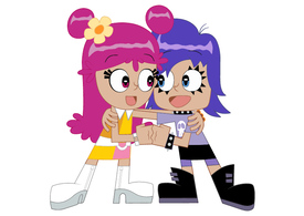 Hi Hi Puffy AmiYumi Vector