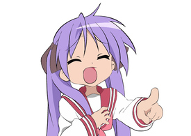 Kagami Hiiragi Lucky Star Vector