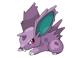 Nidoran Male Pokemon Free Vector