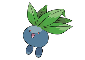 Oddish Pokemon Vector