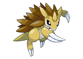 Sandslash Pokemon Vector